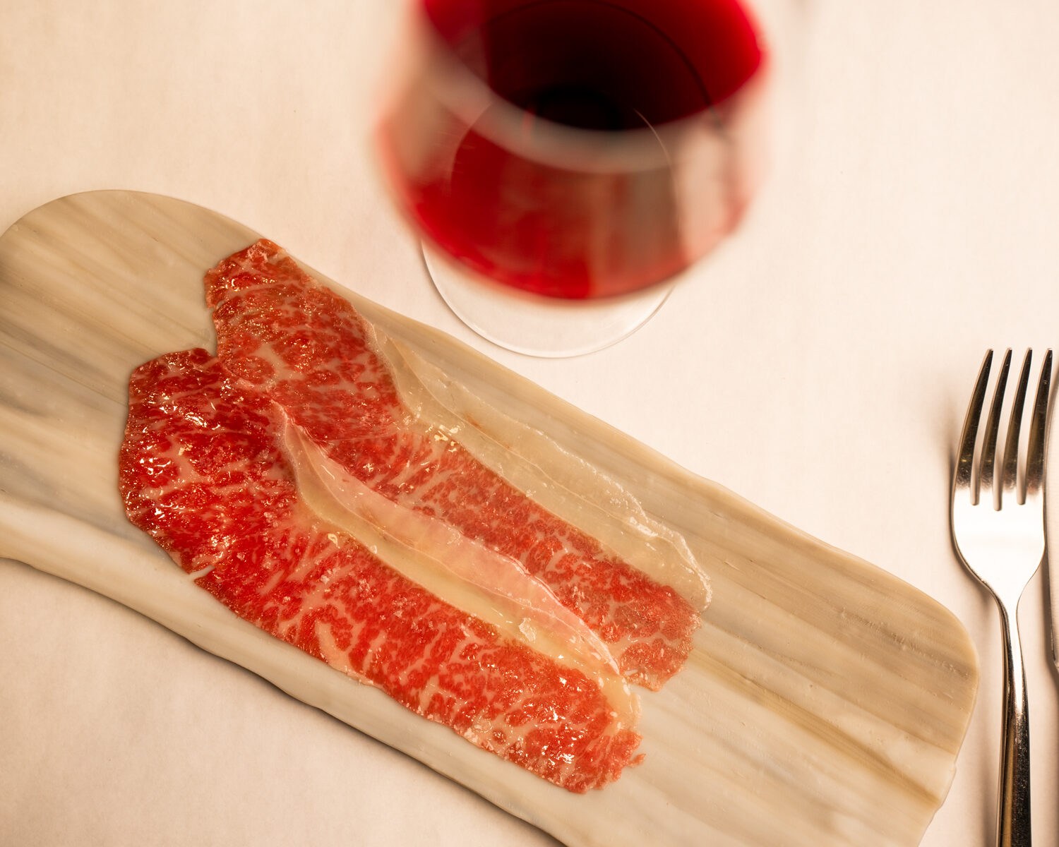 Menú Haragi (long and short tasting menus)